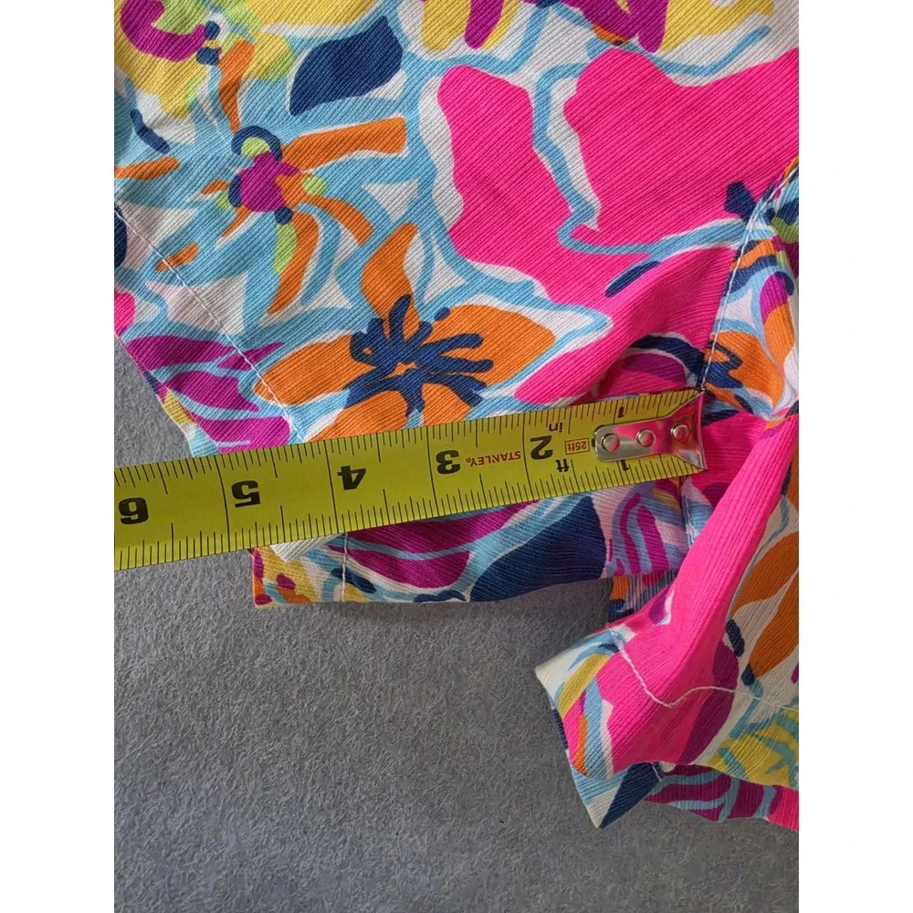 Lilly Pulitzer Women's Callahan Chino Shorts Floral Multicolor Size 4